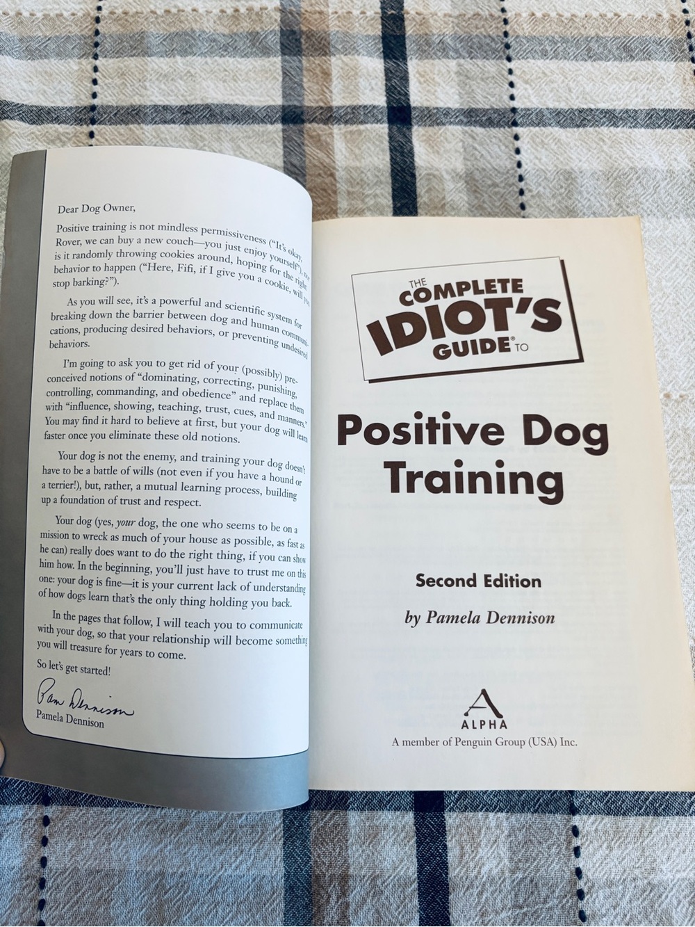 The Complete Idiots Guide to Positive Dog Training 2nd Edition 2005 Softcover - Picture 4 of 10